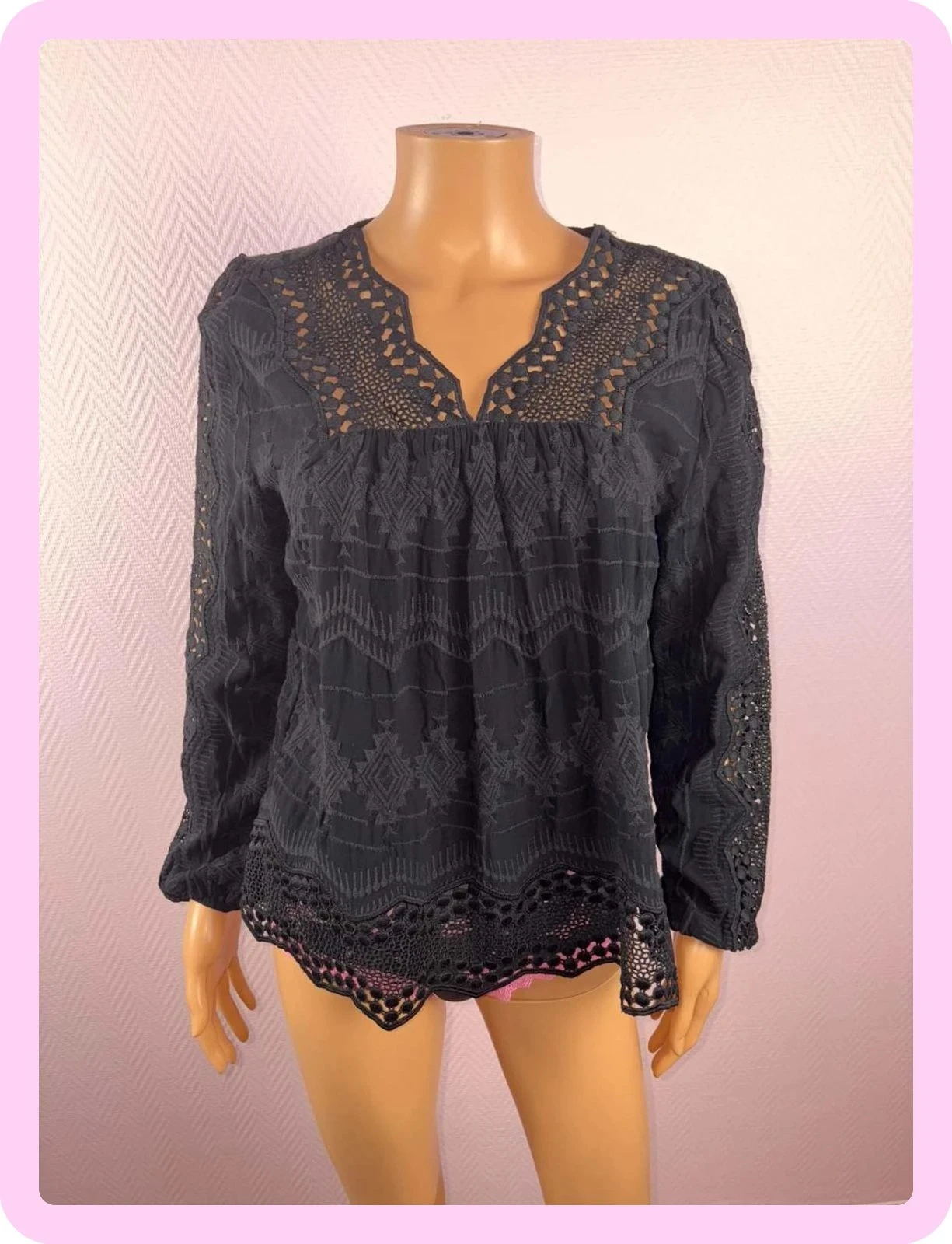 Blouse femme Bérénice, taille 40. Très bon état.